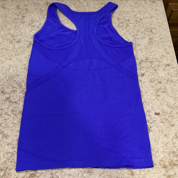 2 - GAP Grey workout Bra & Blue Workout Tank size X-Small - Picture 5 of 12